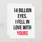 Romantischer Hochzeitstag Wunschkarte Feiertagskarte (Vorne/Hinten)