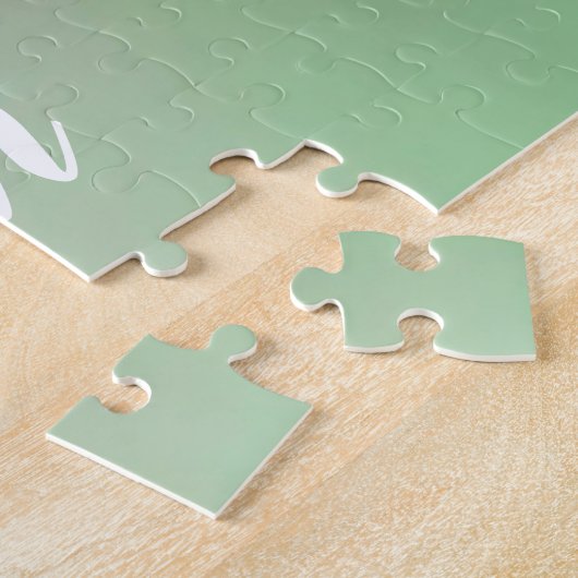 Romantischer Hummingbird Couple Personalisiert Puzzle (Seite)