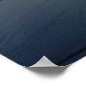 Romantischer kalifornischer Sonnenuntergang Poster (Ecke)