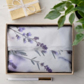 Romantischer Lavendel Watercolor Seidenpapier (Geschenk)