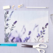 Romantischer Lavendel Watercolor Seidenpapier (Handwerk)