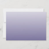 Romantischer Lavendel Zeitgenössisches Foto Save The Date (Rückseite)