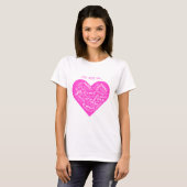 Romantischer Liebe Text T - Shirt (Vorne ganz)