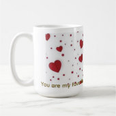 Romantischer Liebesbecher Kaffeetasse (Links)