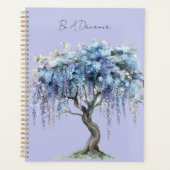 Romantischer lila blühender Baum  Planer (Vorderseite)