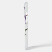 Romantischer Lila Lavendel Case-Mate iPhone Hülle (Rückseite / Links)