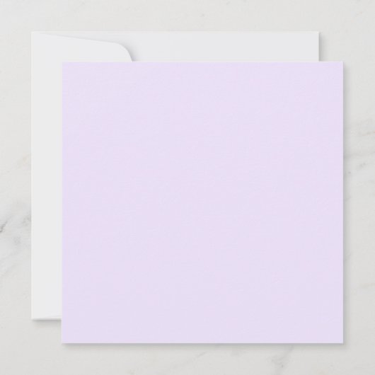 Romantischer Lila rosa Platz Save the Date (Rückseite)