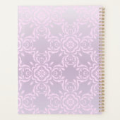 Romantischer Luxus Stilvolles, hellrosa Damaskus M Planer (Rückseite)