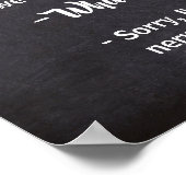 Romantischer Mathematik-Dialog - Eulers Identität Poster (Ecke)