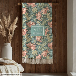 Romantischer Morris-Stil Imperativ personalisiert  Fleecedecke