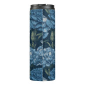 Romantischer Nelken-Charme Retro-Hochzeit Thermosbecher (Rückseite)