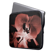 Romantischer Orchideeneleganter Chic-nobles Mod Laptopschutzhülle (Vorderseite Links)