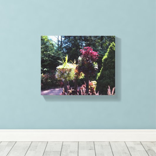 Romantischer Ort Leinwanddruck (Insitu (Holzboden))