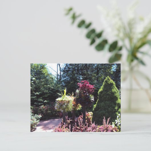 Romantischer Ort Postkarte (Stehend Vorderseite)