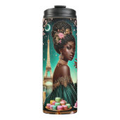 Romantischer Pariser Abend Thermosbecher (Vorderseite)