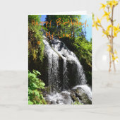 Romantischer Partner - Geburtstagskarte Karte (Gelbe Blume)