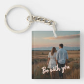 Romantischer Personalisierter Schlüsselanhänger fü (Vorderseite)