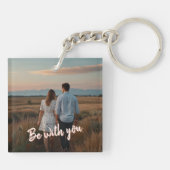 Romantischer Personalisierter Schlüsselanhänger fü (Rückseite)