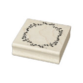 Romantischer Rahmen Gummistempel (Stempel)