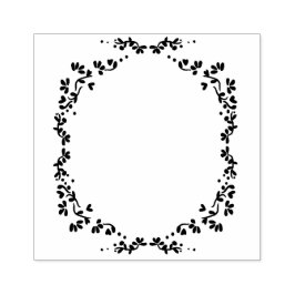 Romantischer Rahmen Gummistempel