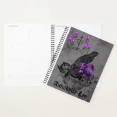 Romantischer Raven mit Chandelier Gothic Planner Planer (Anzeige)