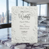 Romantischer Regency-Ära-Cupid-Violinist-Hochzeit Einladung