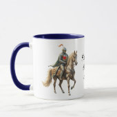 Romantischer Ritter im Spaß der leuchtenden Rüstun Tasse (Links)