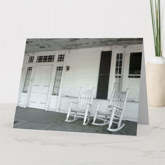 ROMANTISCHER ROCK MIT IHRER KARTE (Vorderseite)