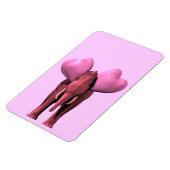 Romantischer rosa Elefant Magnet (Linke Seite)