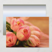 Romantischer Rosa Schmetterling Tulip (Vorne/Hinten)