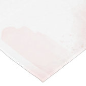 Romantischer Rosa Watercolor Kurzer Tischläufer (Ecke)