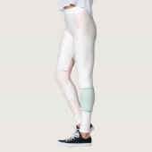 Romantischer Rosa Watercolor Leggings (Links)
