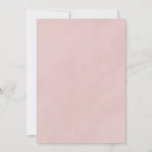 Romantischer Rosengarten Junggeselinnen-Abschied Einladung (Rückseite)