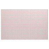 Romantischer Roter Karo Gingham Hearts Custom Fabr Stoff (Yard (91,4 cm))
