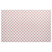 Romantischer Roter Karo Gingham Hearts Custom Fabr Stoff (Fat Quarter (45,7 x 55,9 cm))