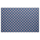 Romantischer Roter Karo Gingham Hearts Custom Fabr Stoff (Fat Quarter (45,7 x 55,9 cm))