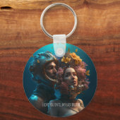 Romantischer Schlüsselanhänger für Ihren besondere (Vorderseite)