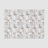 Romantischer schöner weiß blühender Baum Hochzeit Seidenpapier (Vorderseite)