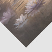 Romantischer Schwan-Herz-Kirschblüten Seidenpapier (Ausschnitt)