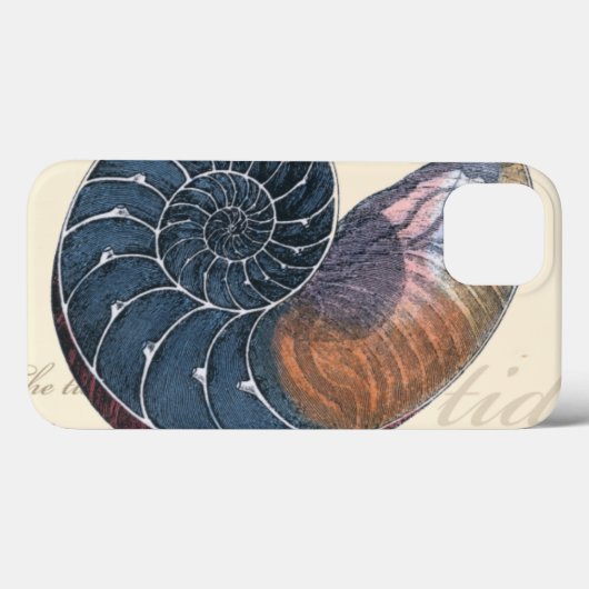Romantischer Seashell Case-Mate iPhone Hülle (Rückseite (Horizontal))