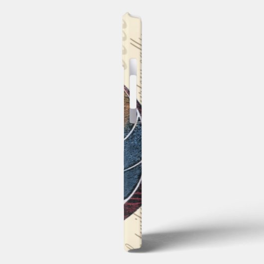 Romantischer Seashell Case-Mate iPhone Hülle (Rückseite / Links)