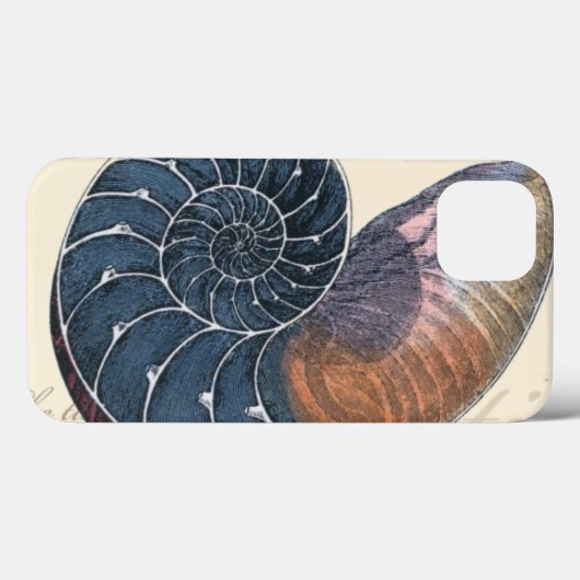 Romantischer Seashell Case-Mate iPhone Hülle (Rückseite (Horizontal))
