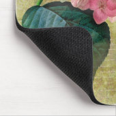 Romantischer Shabby Chichydrangea-viktorianische Mousepad (Ecke)