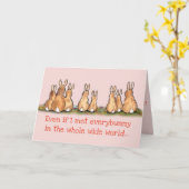 Romantischer Sonnenstrahl Rosa Valentinstag Karte (Gelbe Blume)