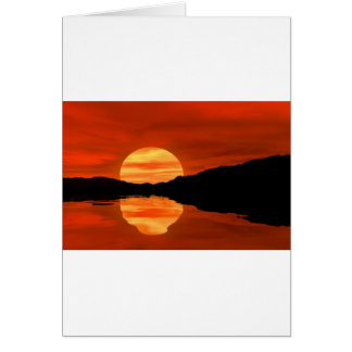 Romantischer Sonnenuntergang