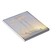 romantischer Sonnenuntergang Notizblock (angewinkelt)