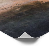 Romantischer Sonnenuntergang Poster (Ecke)