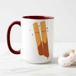 Romantischer Spanischer Churros Tasse