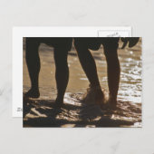 Romantischer Spaziergang Postkarte (Vorne/Hinten)