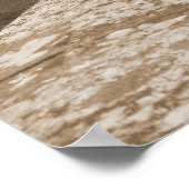 Romantischer Spazierweg Poster (Ecke)